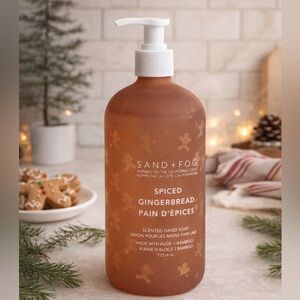 SAND + FOG Spiced Gingerbread Hand Soap - Brown